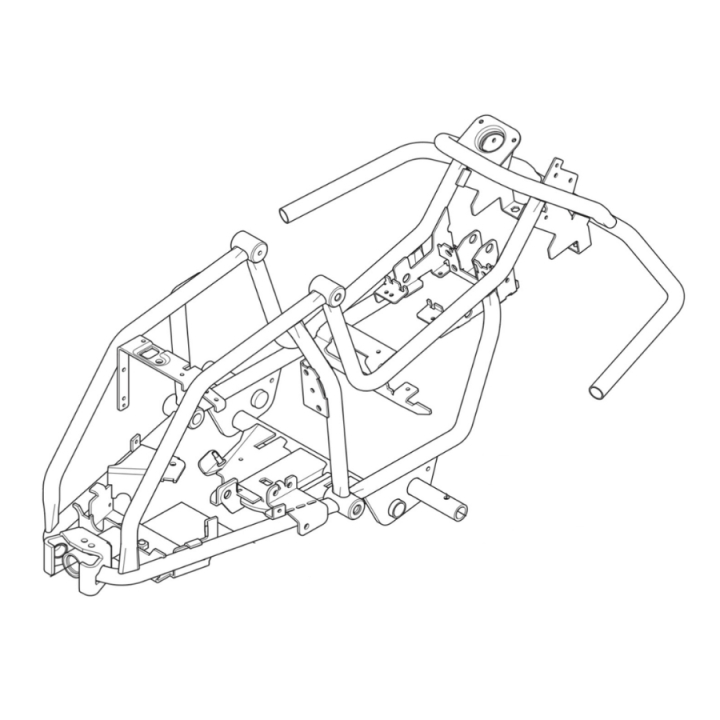 Cadre dans le groupe Pièces De Rechange / Pièces détachées Rider / Pièces détachées Husqvarna Rider 115B chez GPLSHOP (5812741-01)