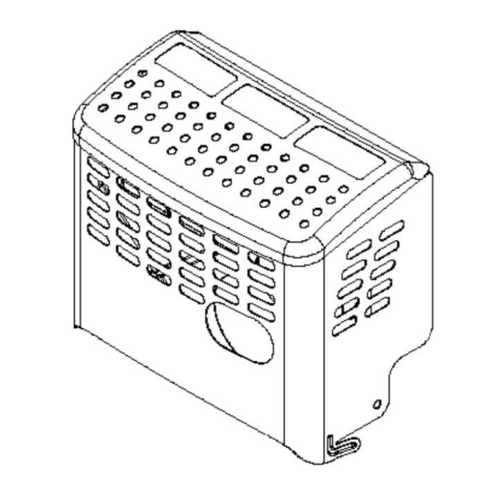 Protection contre la chaleur dans le groupe Pièces De Rechange / Pièces détachées Jonsered Tondeuse autoportée / Pièces détachées Jonsered FR 2113 MA chez GPLSHOP (5816277-01)