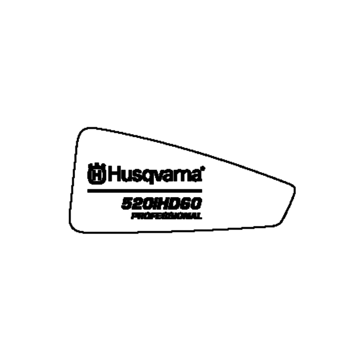 Autocollant Produit Droit 520Ihd60 dans le groupe Pièces De Rechange / Pièces détachées Taille-haies / Pièces détachées Husqvarna 520iHD60 chez GPLSHOP (5816629-05)