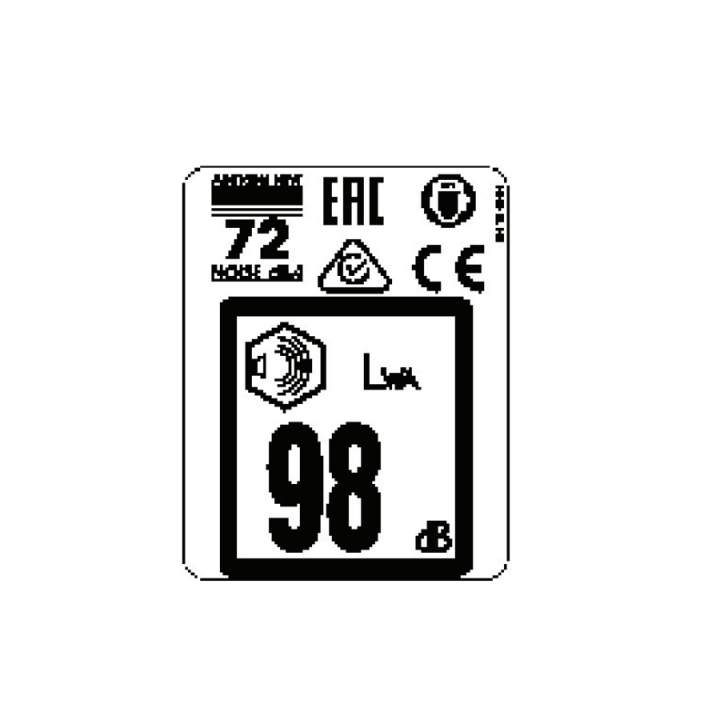 Décalcomanie dans le groupe Pièces De Rechange / Pièces détachées Rider / Pièces détachées Husqvarna Rider 316TX AWD chez GPLSHOP (5817840-04)