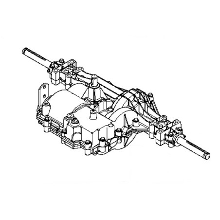 Boîte de vitesses TRANSAXLE MST 205-584 5 SPEED dans le groupe  chez GPLSHOP (5818479-01)