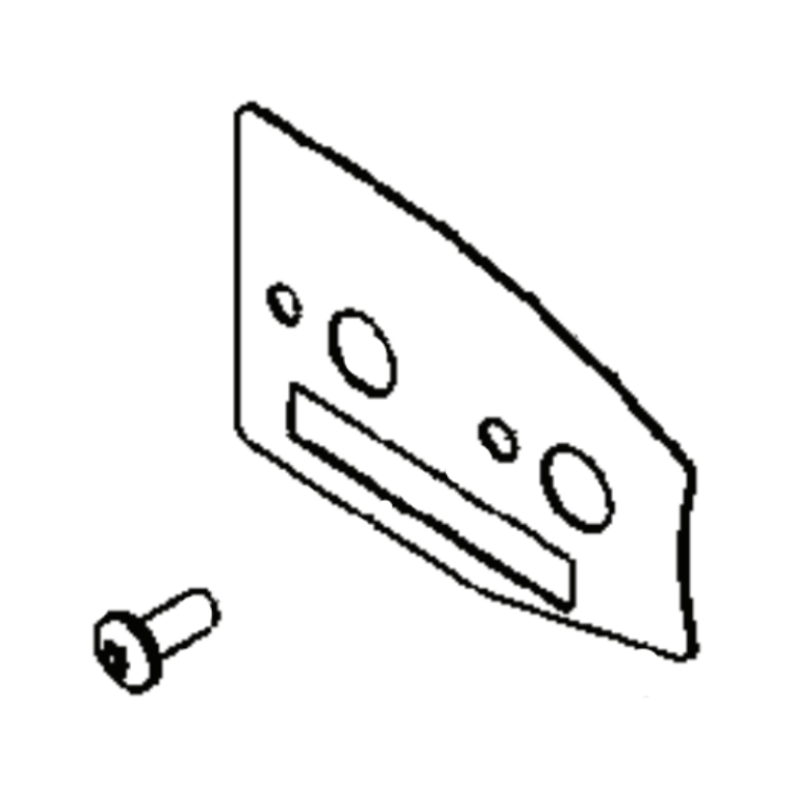 Plaque D'Usure 5826103-01 dans le groupe Pièces De Rechange / Pièces détachées Tronçonneuses / Pièces détachées Husqvarna 120/E chez GPLSHOP (5826103-01)