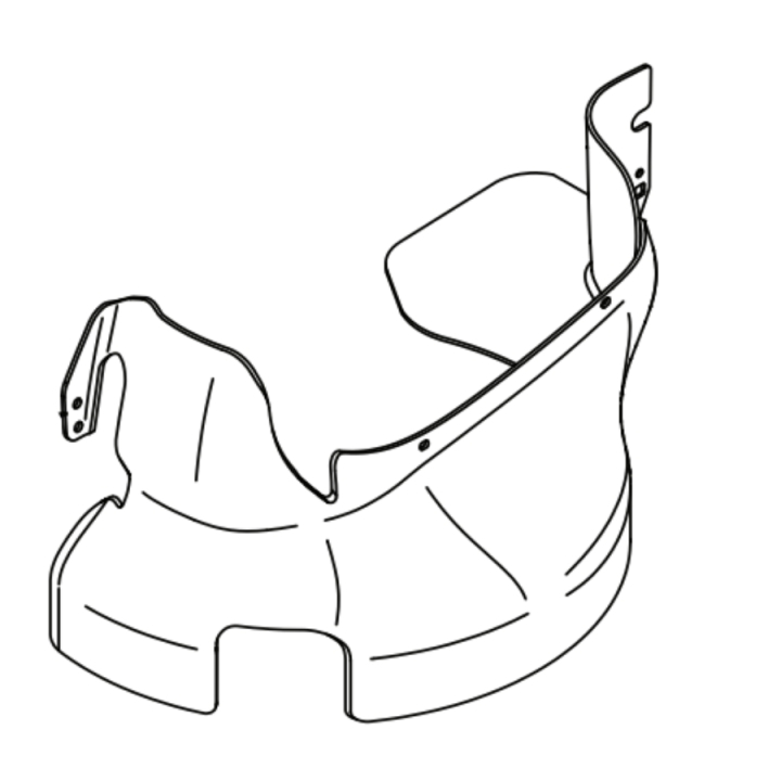 Protection 5835964-01 dans le groupe Pièces De Rechange / Pièces détachées pour Tracteurs Tondeuses McCulloch / Pièces détachées McCulloch M145-97TC chez GPLSHOP (5835964-01)