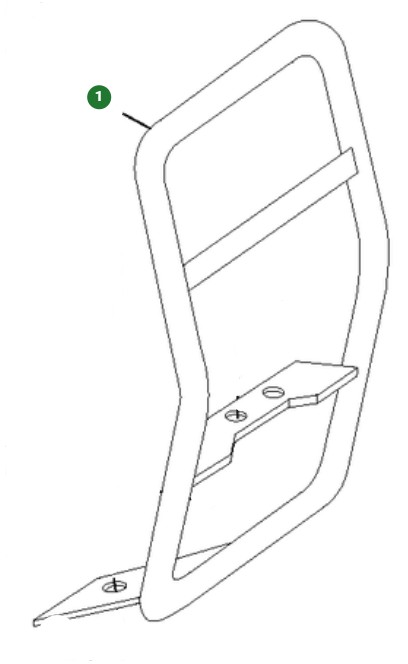 Pare-Chocs 5838793-01 dans le groupe  chez GPLSHOP (5838793-01)