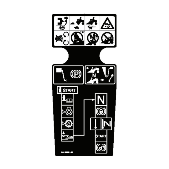 Autocollant 5842262-01 dans le groupe  chez GPLSHOP (5842262-01)