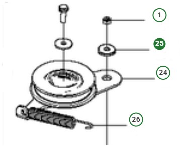 Rondelle Plastique Compl 5842886-01 dans le groupe  chez GPLSHOP (5842886-01)