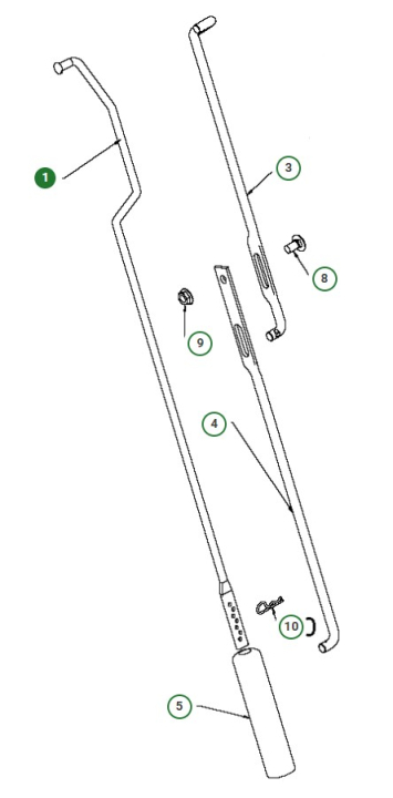 Lien 5848089-01 dans le groupe Pièces De Rechange / Pièces détachées Husqvarna Souffleuses à neige / Pièces détachées Husqvarna ST268EPT chez GPLSHOP (5848089-01)