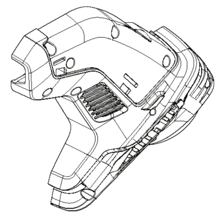 Capot moteur droit dans le groupe Pièces De Rechange / Pièces détachées Débroussailleuses / Pièces détachées Husqvarna 136LiL chez GPLSHOP (5853281-01)