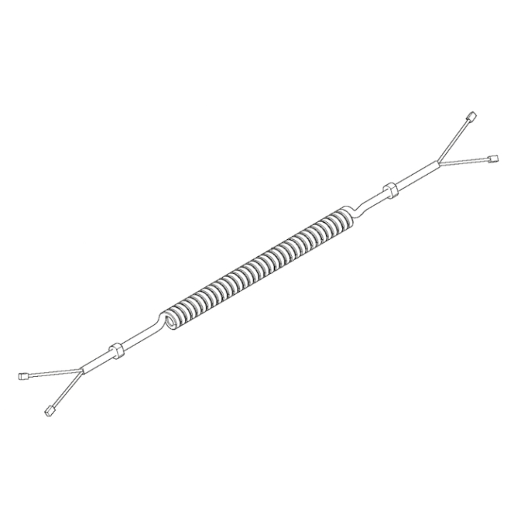 Câble spiralé dans le groupe Pièces De Rechange / Pièces détachées Débroussailleuses / Pièces détachées Husqvarna 136LiL chez GPLSHOP (5853429-01)