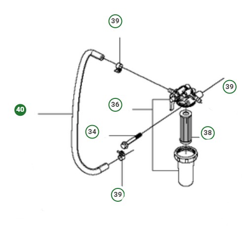 Tuyau de carburant 450 dans le groupe chez GPLSHOP (5855105-04)