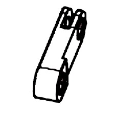 Bras De Liaison 5856035-01 dans le groupe Pièces De Rechange / Pièces détachées Tronçonneuses / Pièces détachées Husqvarna 240i chez GPLSHOP (5856035-01)