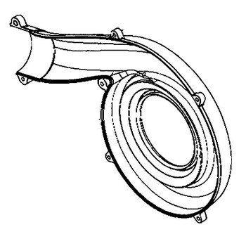 Foin de coquillages dans le groupe Pièces De Rechange / Pièces détachées Souffleurs de feuilles / Pièces détachées Husqvarna 525BX chez GPLSHOP (5856126-01)