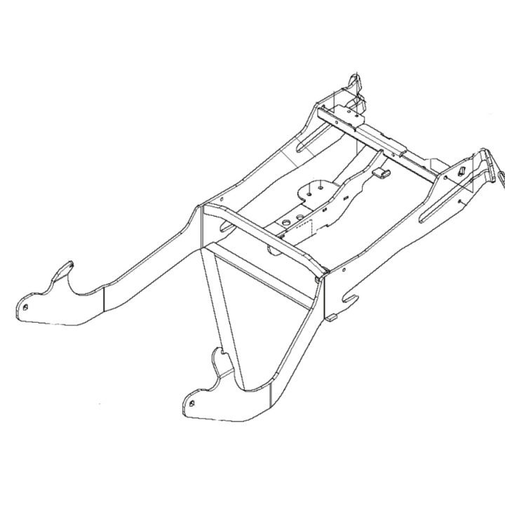 Cadre d'équipement dans le groupe Pièces De Rechange / Pièces détachées Rider / Pièces détachées Husqvarna Rider 422 TS AWD chez GPLSHOP (5861930-01)