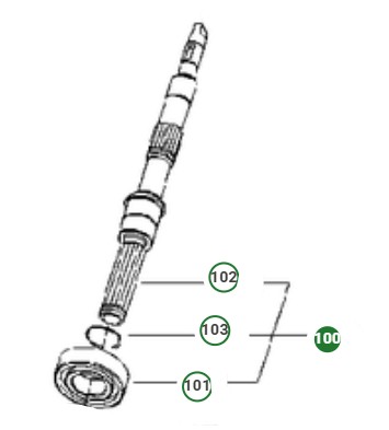 Arbre De Pompe 5868790-01 dans le groupe chez GPLSHOP (5868790-01)