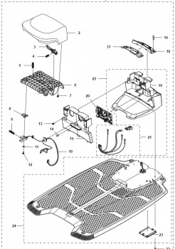 Station de charge Sileno dans le groupe Pièces De Rechange Robots Tondeuse / Pièces détachées Gardena R100Li/R100LiC/R130Li/R130LiC/R160Li / Gardena R100Li/R100LiC/R130Li/R130LiC/R160Li - 2016 chez GPLSHOP (5878329-01)