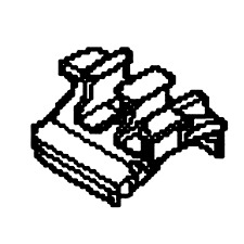 Tuyau De Support 5878608-01 dans le groupe Pièces De Rechange / Pièces détachées Tronçonneuses / Pièces détachées Husqvarna T525 chez GPLSHOP (5878608-01)