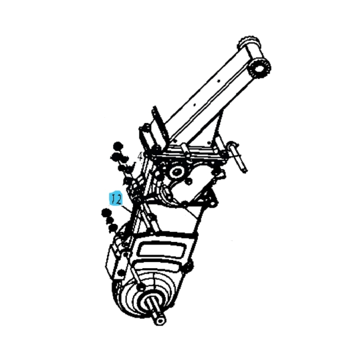 Vis 5879372-01 dans le groupe Pièces De Rechange / Pièces détachées pour Motobineuses Husqvarna / Pièces détachées Husqvarna TF230 chez GPLSHOP (5879372-01)