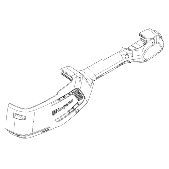 Couverture droite dans le groupe Pièces De Rechange / Pièces détachées Débroussailleuses / Pièces détachées Husqvarna 136LiL chez GPLSHOP (5881460-01)