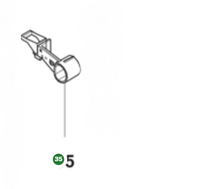 Bras dans le groupe Pièces De Rechange / Pièces détachées Taille-haies / Pièces détachées Husqvarna 520iHT4 chez GPLSHOP (5882192-01)