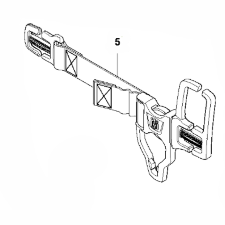 Sangle De Poitrine, Harnais 5882365-01 dans le groupe  chez GPLSHOP (5882365-01)
