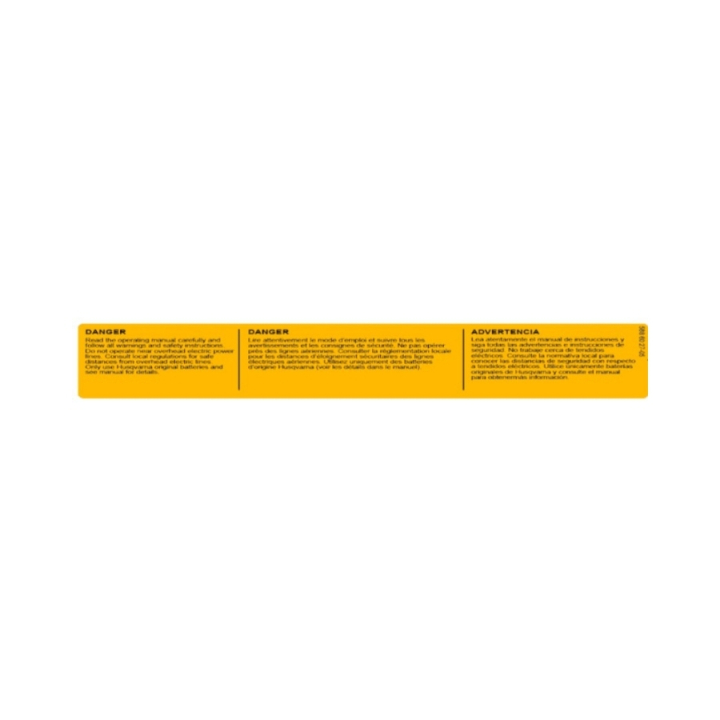 dans le groupe Pièces De Rechange / Pièces détachées Tronçonneuses / ➤Série 500 / Pièces détachées Husqvarna 530iP4 chez GPLSHOP (5886027-05)