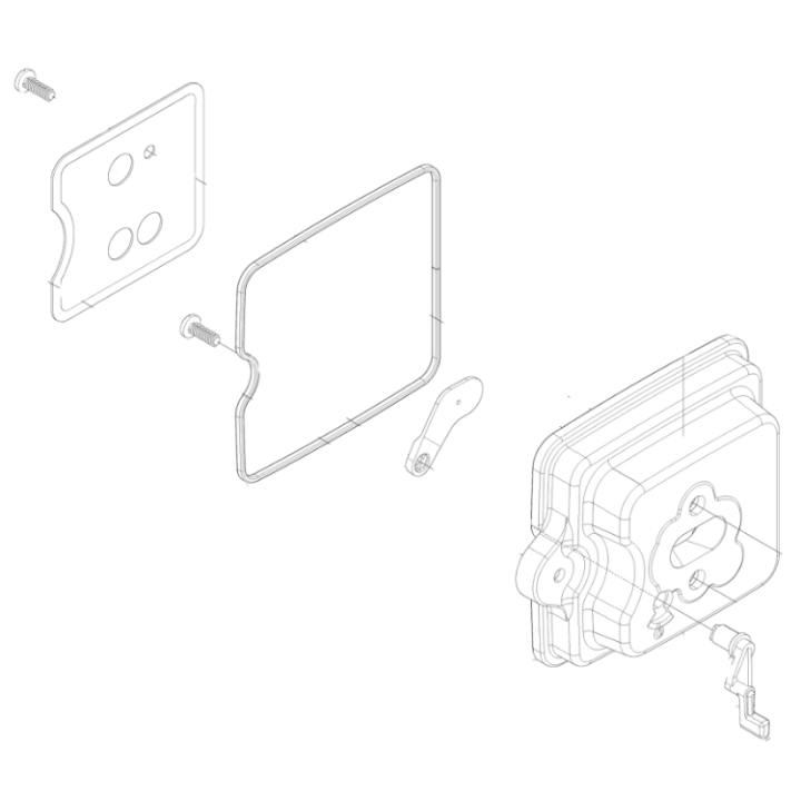 Écran du boîtier du filtre dans le groupe Pièces De Rechange / Pièces détachées Taille-haies / Pièces détachées Husqvarna 226HD60S chez GPLSHOP (5886285-01)