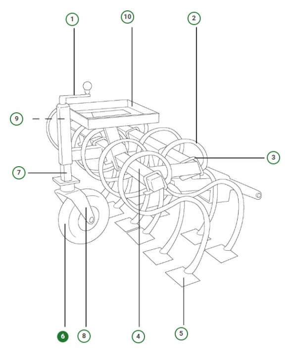Roue D'Appui 5886844-01 dans le groupe chez GPLSHOP (5886844-01)