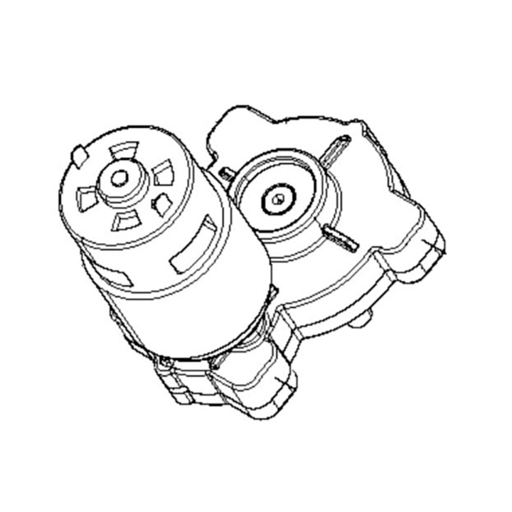 Boîte de vitesses complète dans le groupe Pièces De Rechange / Pièces détachées Débroussailleuses / Pièces détachées Husqvarna 136LiL chez GPLSHOP (5887283-01)