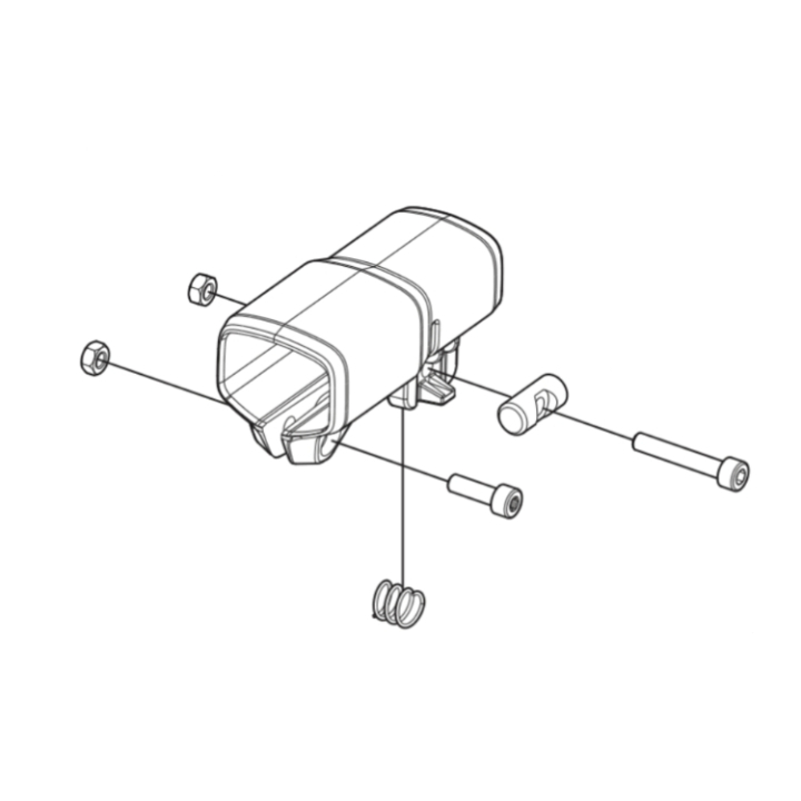 Poignée d'embrayage avant dans le groupe Pièces De Rechange / Pièces détachées Débroussailleuses / Pièces détachées Husqvarna 215iL chez GPLSHOP (5887551-01)