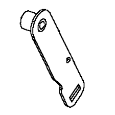 Bras d'entraînement tendeur en zinc noir Pla 5892905-02 dans le groupe  chez GPLSHOP (5892905-02)