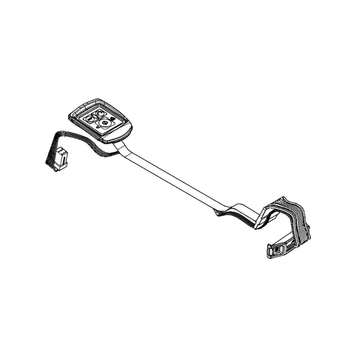 Câblage de l'ensemble de haies sur poteau principal dans le groupe Pièces De Rechange / Pièces détachées Taille-haies / Pièces détachées Husqvarna 520iHT4 chez GPLSHOP (5893003-01)