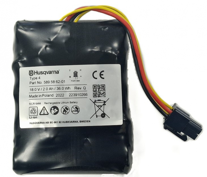 Batterie LI-ION 18V 310/315/315X dans le groupe Pièces De Rechange Robots Tondeuse / Batteries pour Husqvarna Automower® / Batteries 310, 315 et 315X chez GPLSHOP (5895862-01)