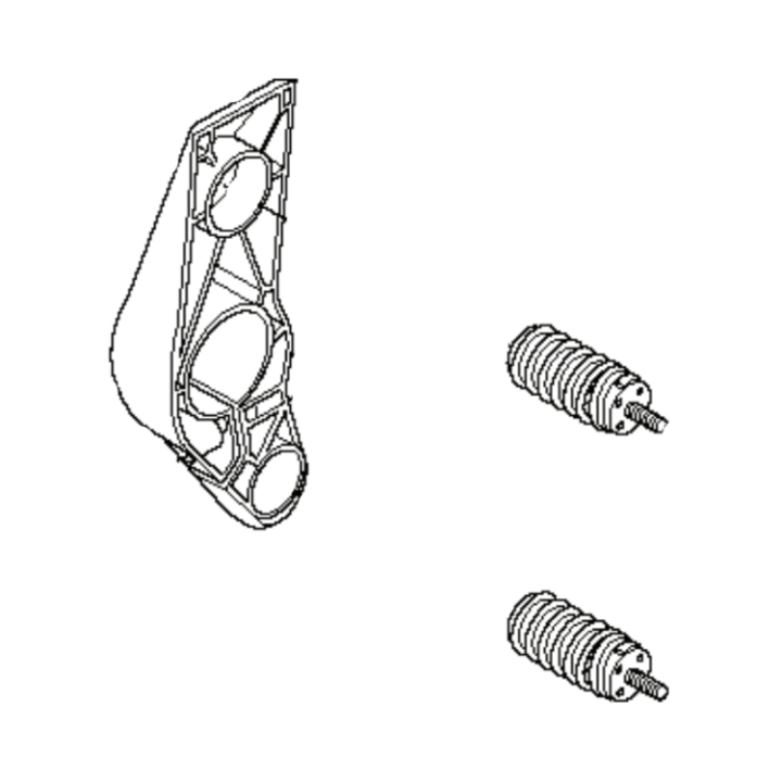 Support Kit Antivibration 5911860-01 dans le groupe Pièces De Rechange / Pièces détachées Débroussailleuses / Pièces détachées Husqvarna 545RX/T/Autotune chez GPLSHOP (5911860-01)