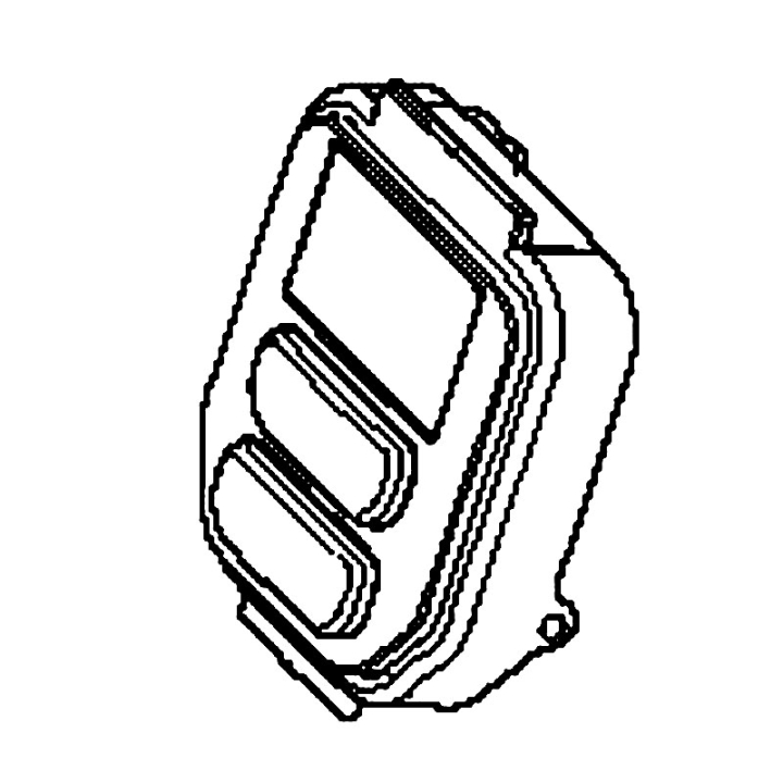 Panneau de contrôle moyen 2 boutons dans le groupe Pièces De Rechange / Pièces détachées Souffleurs de feuilles / Pièces détachées Husqvarna 550iBTX chez GPLSHOP (5926478-03)