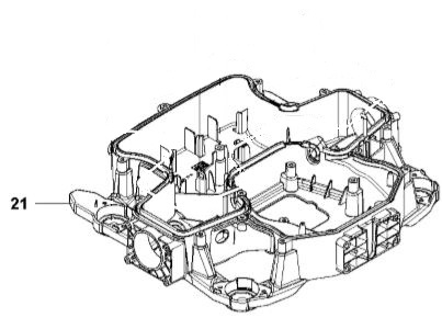 CHASSIS LOWER FRONT dans le groupe Pièces De Rechange Robots Tondeuse / Pièces détachées Husqvarna Automower® 435X AWD / Automower 435X AWD - 2023 chez GPLSHOP (5927436-01)