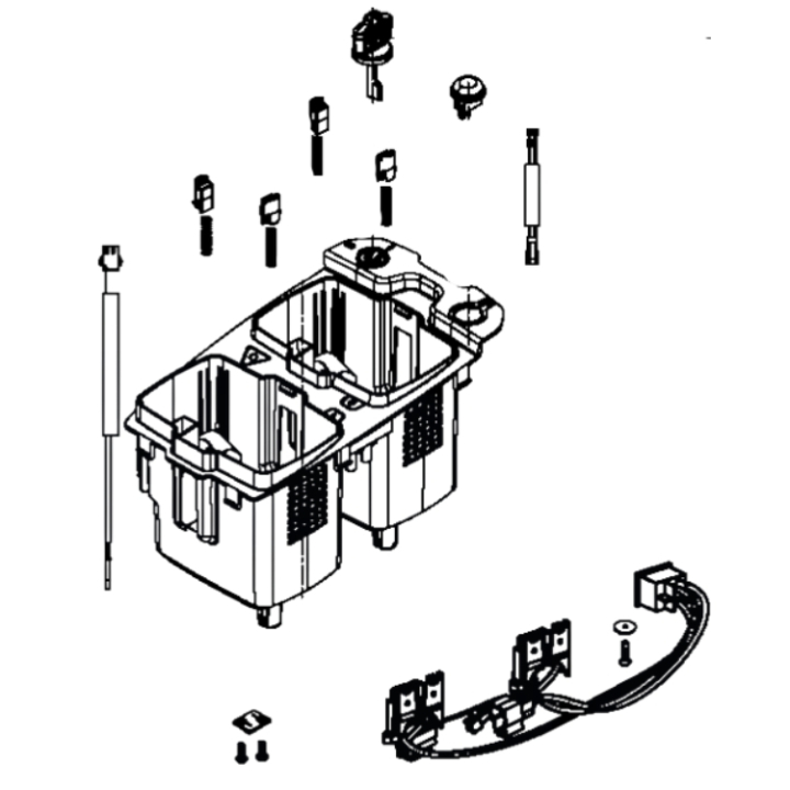 Boîtier De Batterie Pièce De Rechange Assy Lc 5931245-03 dans le groupe  chez GPLSHOP (5931245-03)