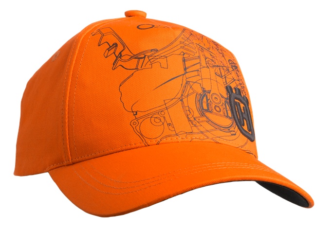 Husqvarna Xplorer Cap pioneer saw orange dans le groupe Produits Husqvarna pour la sylviculture et le jardinage / Husqvarna Équipement de protection individuel / Vetements décontractés Xplorer chez GPLSHOP (5932539-01)