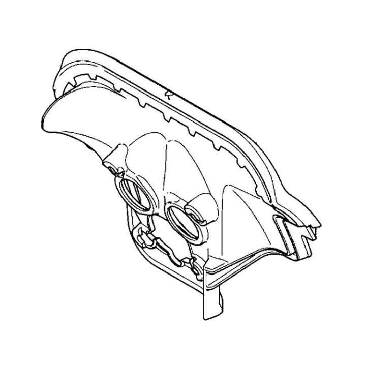 Tuyau D'Admission Hiver 5932579-02 dans le groupe Pièces De Rechange / Pièces détachées Tronçonneuses / Pièces détachées Husqvarna 592XP/G chez GPLSHOP (5932579-02)