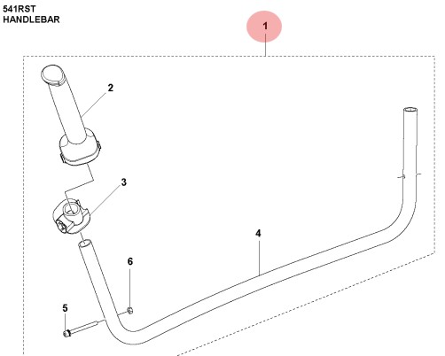 Poignée Complète 5933047-01 dans le groupe  chez GPLSHOP (5933047-01)