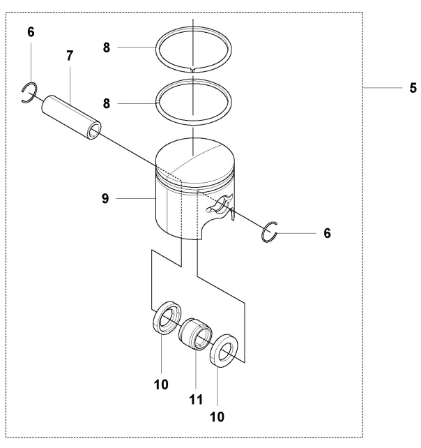 Piston Complet 5933051-01 dans le groupe chez GPLSHOP (5933051-01)