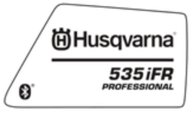 Produit de décalcomanie dans le groupe Pièces De Rechange / Pièces détachées Débroussailleuses / Pièces détachées Husqvarna 535iFR chez GPLSHOP (5933498-02)