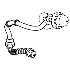 Purge Du Tuyau De Carburant 5939764-01 dans le groupe Pièces De Rechange / Pièces détachées Tronçonneuses / Pièces détachées Husqvarna 592XP/G chez GPLSHOP (5939764-01)