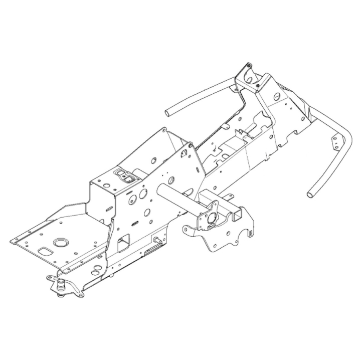Châssis Awd Gris dans le groupe Pièces De Rechange / Pièces détachées Rider / Pièces détachées Husqvarna Rider 316TX AWD chez GPLSHOP (5947007-02)