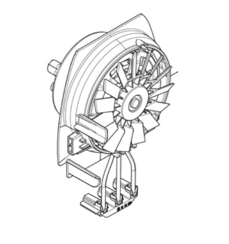 Pièce de rechange pour adaptateur de moteur 5950107-08 dans le groupe chez GPLSHOP (5950107-08)