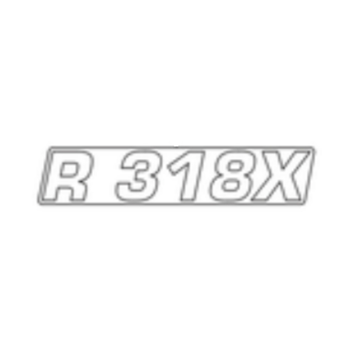 Autocollant capot moteur r 318x dans le groupe chez GPLSHOP (5952749-01)