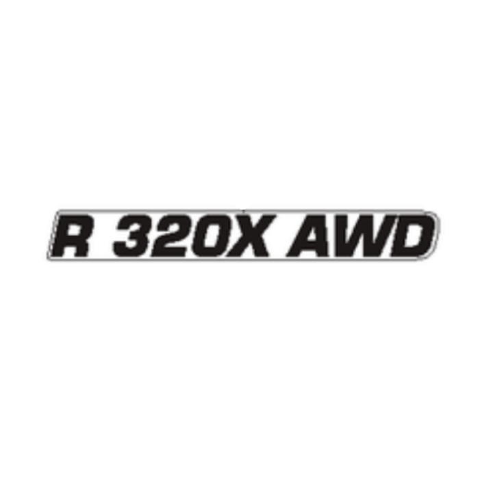 Autocollant pour capot moteur r 320x awd dans le groupe chez GPLSHOP (5952749-02)