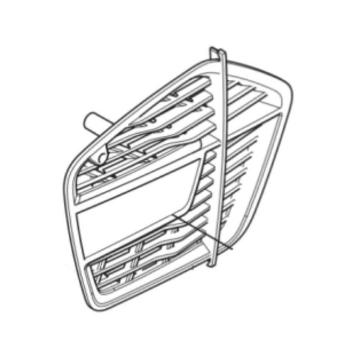 Tronçonneuse d'admission d'air 340I 5958933-01 dans le groupe Pièces De Rechange / Pièces détachées Tronçonneuses / Pièces détachées Husqvarna 435i chez GPLSHOP (5958933-01)