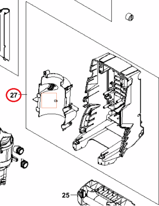 Bol Arrière Et Châssis Mpu 5960251-01 dans le groupe  chez GPLSHOP (5960251-01)