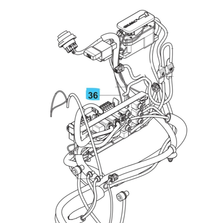 Ensemble de câblage pour alimentation W122 dans le groupe  chez GPLSHOP (5960280-08)