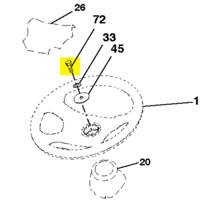  dans le groupe Pièces De Rechange / Pièces détachées Tracteurs tondeuses / Pièces détachées Husqvarna TC 238 chez GPLSHOP (5960397-01)